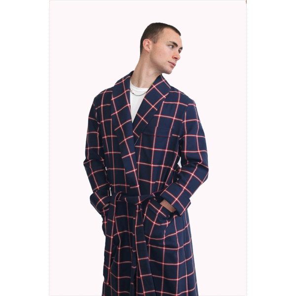 STAGLIA CLASSICA DA UOMO IN 100% COTONE TINTO IN FILO