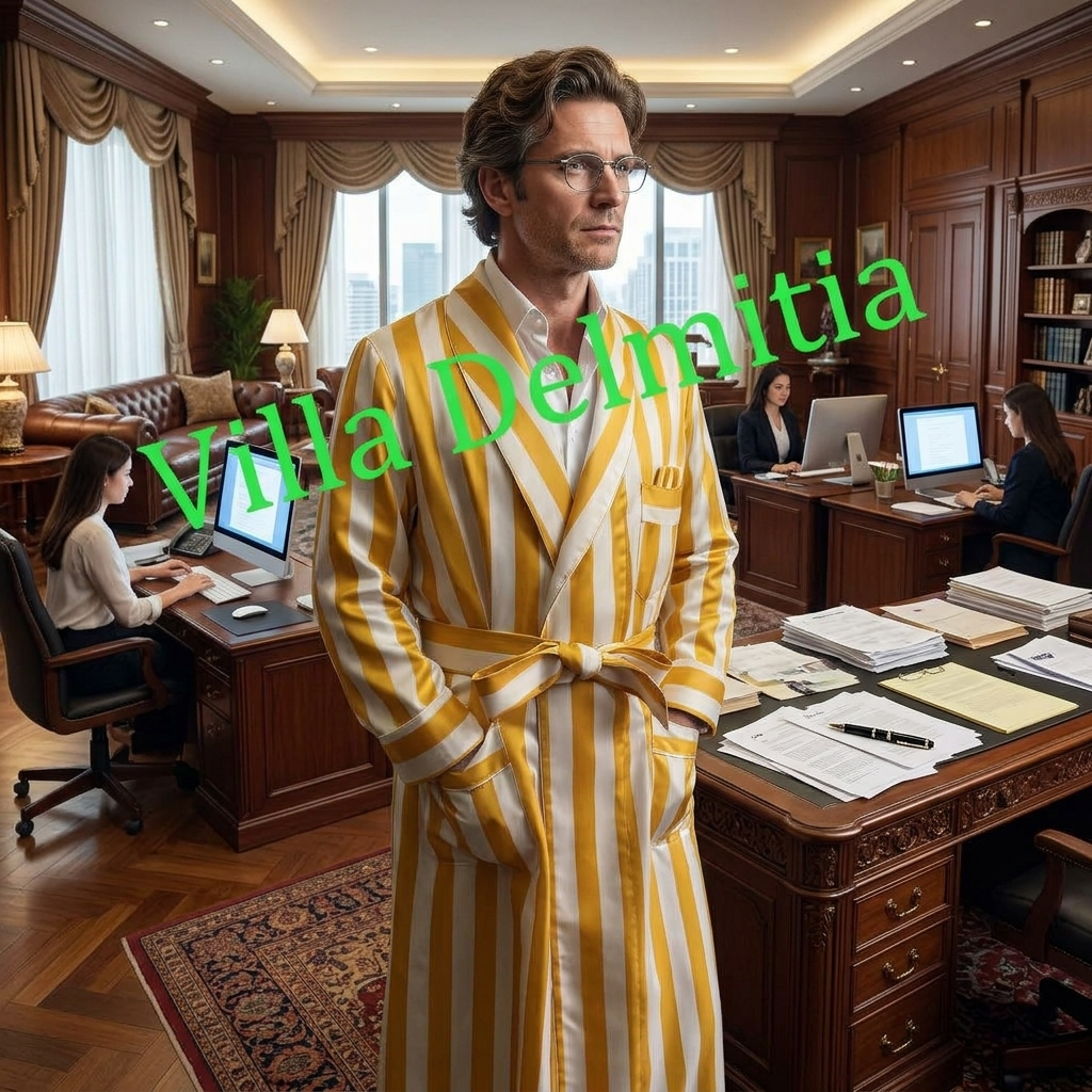 VESTAGLIA CLASSICA UOMO 100% SETA TWILL STAMPATA CON PROFILO
